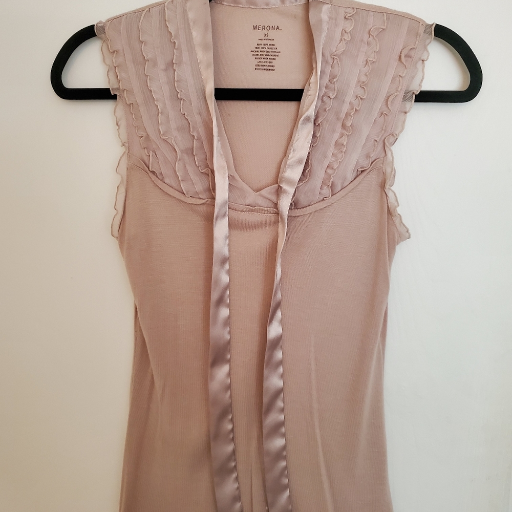 Womens cap sleeve shirt